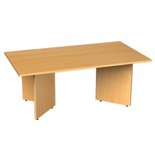Rectangular Boardroom Table Arrow Head Leg