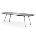 High Gloss Black Boardroom Table