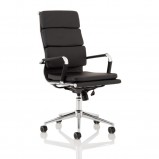 Hawkes High Back Faux Leather Chair