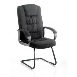 Moore Fabric Cantilever Chair