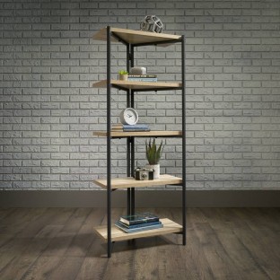 Industrial Style Chunky 4 Shelf Bookcase 